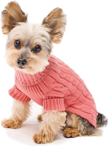Turtleneck Dog Sweater Camel Size #10 in Saudi Arabia