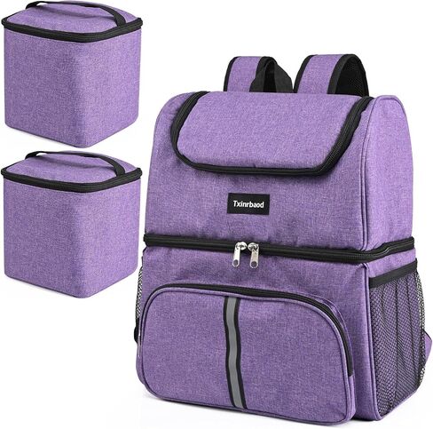 Dog Bags For Traveling Dog Diaper Bag Airline Approved Dog Food Travel Bag with 2 Food Storage Containers Bag Pet Camping Essentials Hiking Accessories Dog Mom Gift Gray in Kuwait