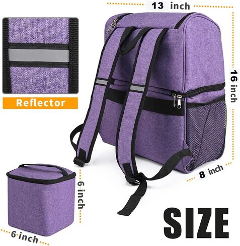 Dog Bags For Traveling Dog Diaper Bag Airline Approved Dog Food Travel Bag with 2 Food Storage Containers Bag Pet Camping Essentials Hiking Accessories Dog Mom Gift Gray in Kuwait