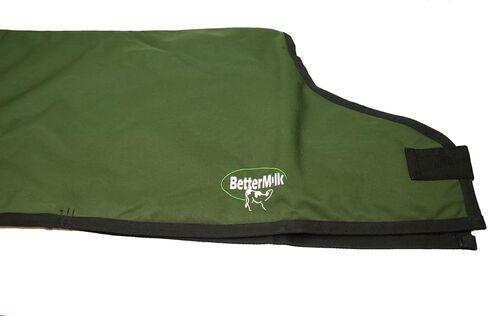 BetterMilk Calf Coats Waterproof Livestock Protector Pro Calf Blanket, Calf Warmer - Large Holstein Size - Green in Saudi Arabia
