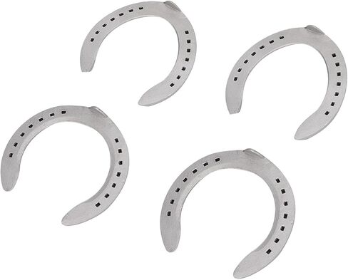 Hidyliu 4 قطعة سبائك الألومنيوم حدوة الحصان عدة أدوات ركوب الخيل ملحقات معدات حدوة الحصان (الحجم 4) in Kuwait