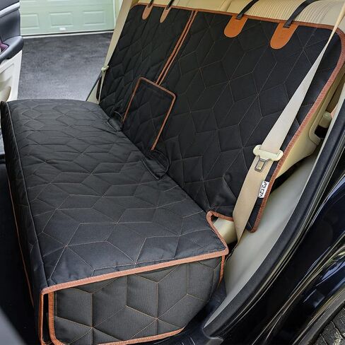 Petiza Dog Car Seat Cover for Back Seat Pets Cover Protector Waterproof Bench Car Backseat Covers Dog Seat Covers for Cars,Non-Slip Back Seat Cover Fits Middle Armrest for Kids, Trucks and SUV in Saudi Arabia