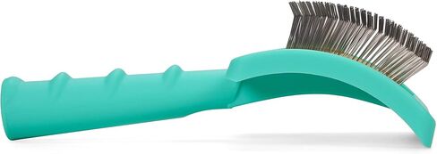 Jelly Pet Slicker Brush and Chris Christensen Finishing Spray Grooming Bundle - Universal Slicker Brush, Hard Pins, Large, Teal - Ice on Ice Detangler & Finishing Spray, Ready to Use, 16 oz in Saudi Arabia