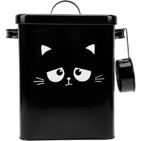 Ipetboom Large Storage Bins Pet Food Container Metal Cat Food and Treats Containers Set with Scoop Airtight Dog Cat Food Bucket for Pet Food Storage Canister Tin Flour Container in Saudi Arabia