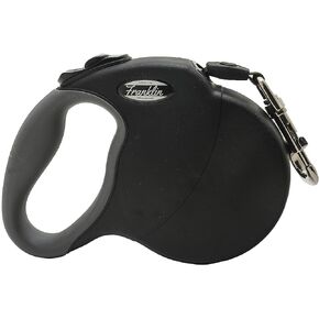 Franklin Pet Supply Retractable Dog Leash - Chew Proof Heavy Duty Dog Leash - for Dogs Up to 75 Pounds - One Button Brake Lock - 16 Feet Long,Black in Kuwait