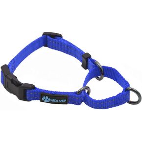 Max and Neo Nylon Martingale Collar - We Donate a Collar to a Dog Rescue for Every Collar Sold (Medium, Black) in Saudi Arabia