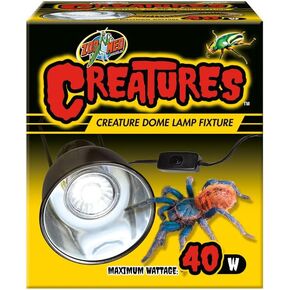 Zoo Med Creatures Dome Lamp Fixture, 40 Watt in Saudi Arabia