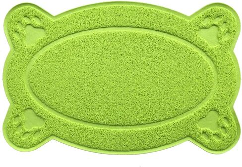 DM Cat Litter Box Debris Catcher Mat,Kitty Scatter Control Rug,16x10 Inches,5 Colors Available (Red) in Saudi Arabia