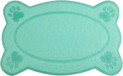 DM Cat Litter Box Debris Catcher Mat,Kitty Scatter Control Rug,16x10 Inches,5 Colors Available (Red) in Saudi Arabia