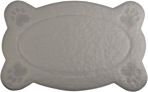 DM Cat Litter Box Debris Catcher Mat,Kitty Scatter Control Rug,16x10 Inches,5 Colors Available (Red) in Saudi Arabia