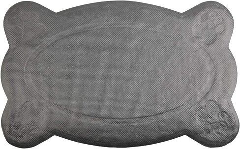 DM Cat Litter Box Debris Catcher Mat,Kitty Scatter Control Rug,16x10 Inches,5 Colors Available (Red) in Saudi Arabia