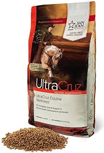 UltraCruz Equine Wellness Supplement for Horses 25 lb, Pellet (82 Day Supply) in Saudi Arabia