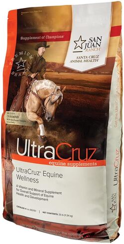 UltraCruz Equine Wellness Supplement for Horses 25 lb, Pellet (82 Day Supply) in Saudi Arabia