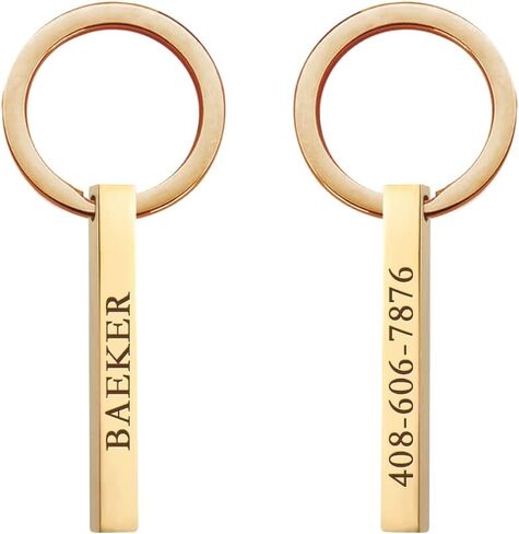 Dogs ID Tags Personalized Front and Back Engraving Brass Bone Shape Large.. in Kuwait