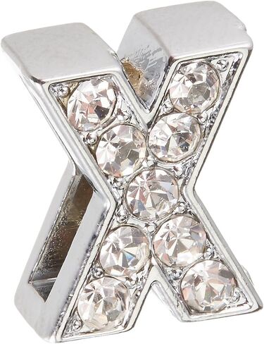 Mirage Pet Products Clear Bling Sliding Collar Charms, 3/8-Inch, Letter U in Saudi Arabia