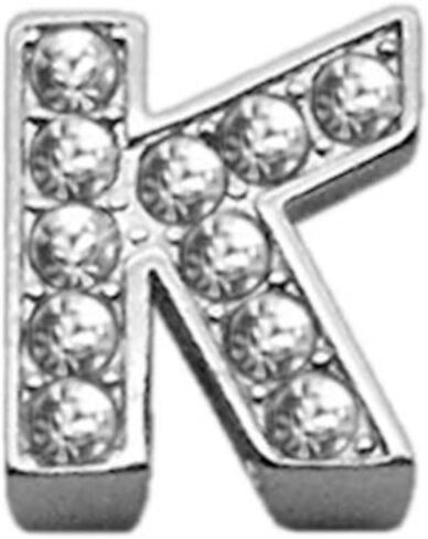 Mirage Pet Products Clear Bling Sliding Collar Charms, 3/8-Inch, Letter U in Saudi Arabia