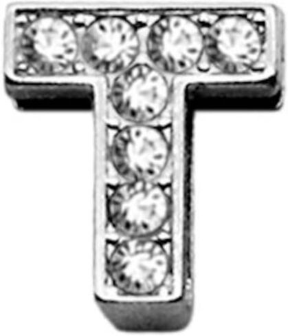 Mirage Pet Products Clear Bling Sliding Collar Charms, 3/8-Inch, Letter U in Saudi Arabia