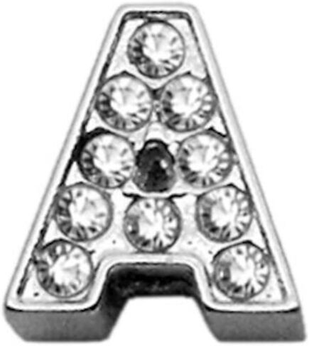 Mirage Pet Products Clear Bling Sliding Collar Charms, 3/8-Inch, Letter U in Saudi Arabia
