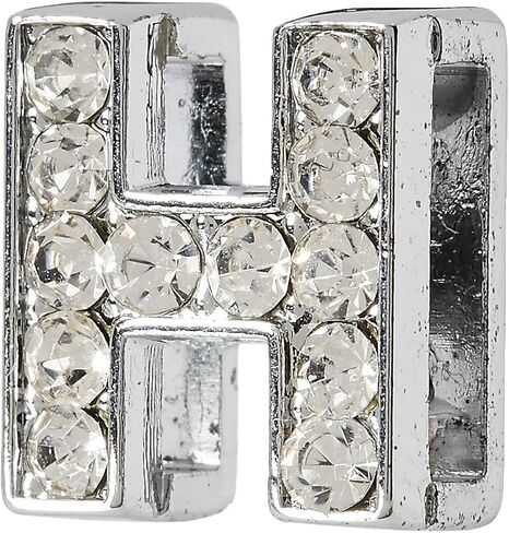 Mirage Pet Products Clear Bling Sliding Collar Charms, 3/8-Inch, Letter U in Saudi Arabia
