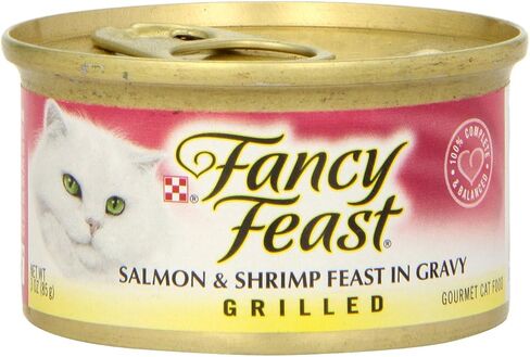 Fancy Feast Salmon & Shrimp Cat Food, 3 oz in Kuwait