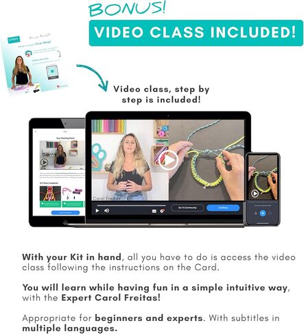 CORDA Crafts - Paracord Kit - Complete Accessories for Making Necklace Dog and Owner Matching Bracelet - Easy Video Tutorial - Waterproof Pet ID Tag Clip Included - Small Dog, Army in Saudi Arabia