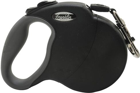 Franklin Pet Supply - مقود قابل للسحب - مقود للكلاب - 16 قدم - زر واحد للفرامل والقفل - شديد التحمل - خالٍ من التشابك لجميع الكلاب بوزن 30 رطل. إلى 125 رطلا in Saudi Arabia