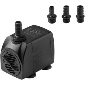 Submersible Sump Pump Submersible Water Pump, Ultra-quiet Fountain Water Pump 15W 25W 220V Filter Fish Pond Aquarium Water Tank Fountain Transfer Pump (Color : 25W 1500L H) in Saudi Arabia