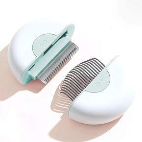 Noband L.W Cat Comb Cat Brush Dog Brush Shedding Tool Deshedding Brush & Massage Comb 2 in 1，Effectively Remove 95% Mats Tangles Fur & Dirt, for Short Long Haired Puppy & Cats in Kuwait