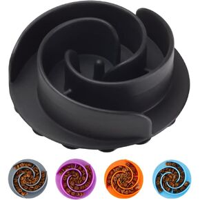 Slow Feeder Dog Bowls Insert, Animire Soft Silicone Slow Eating Dog Food Bowl for Small, Medium and Large Dogs, Compatible with Regular and Elevated Dog Bowls