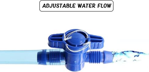 Unigift Aquarium Water Changer with Airbag and Water Flow Controller - 8.2ft in Kuwait