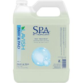 SPA by TropiClean Paw & Pad Treatment for Pets, 1 gal - Made in USA in Saudi Arabia