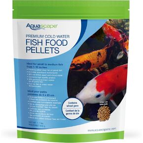Aquascape 81004 Premium Cold Water Fish Food Pellets for Large Pond Fish, Large Pellet, 44 Pounds in Saudi Arabia