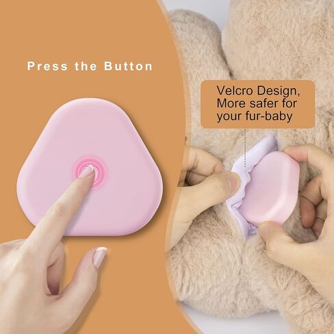 Puppy Heartbeat Toy Heartbeat Stuffed Animal for Dogs, Dog Heartbeat Toy for Puppy Sleep Aid Crate Training Calming, Puppy Comfort Toy for Dog Anxiety Relief in Saudi Arabia