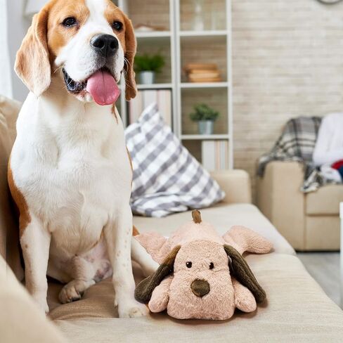 Puppy Heartbeat Toy Heartbeat Stuffed Animal for Dogs, Dog Heartbeat Toy for Puppy Sleep Aid Crate Training Calming, Puppy Comfort Toy for Dog Anxiety Relief in Saudi Arabia