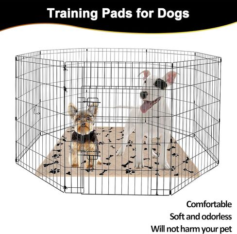 CHHKON Pet Pee Pads for Small Dogs Training Washable Puppy Pad Non Slip Reusable Waterproof Dog Crate Pad Pet Rugs in Kuwait