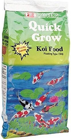 Hai Feng Quick Grow Floating Type Koi Food, Large in Saudi Arabia