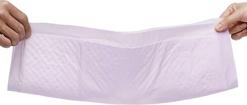 Amazon Basics Cat Pad Refills for Litter Box, Unscented, 60 Count (Pack of 1), Purple in Saudi Arabia