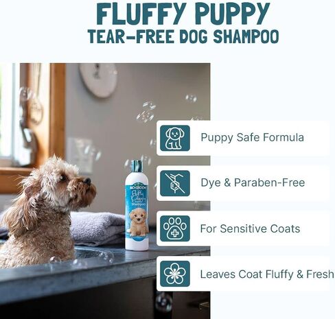 Bio-Groom Fluffy Puppy Shampoo, 12-Ounce in Saudi Arabia