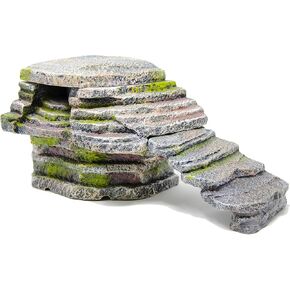 Penn-Plax Reptology Crystal-Falls Tiered Water Filtration System for Vivarium & Terrarium Setups – Keeps Water Clean & Safe for Aquatic Turtles, Amphibians, and Fish (Replacement Filter) in Saudi Arabia