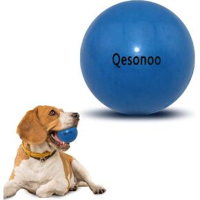 Dog Balls Indestructible,Solid Rubber Bouncy for Dogs Aggressive Chewers Small Breed,Non-Toxic&Floating&High Elasticity,Durable Fetch Ball Small to Chew,Play and Training