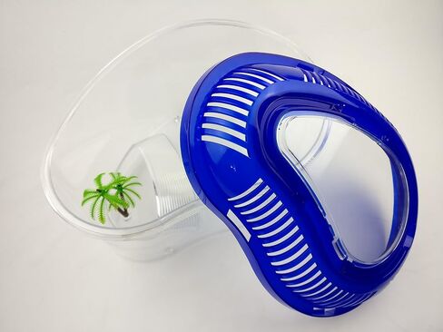 OMEM Portable Reptile House Terrarium Habitat Clear and Breathable (Small) in Saudi Arabia