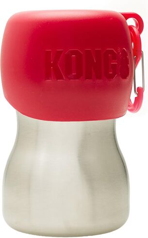 KONG H2O Stainless Steel Water Bottle, 270 ml, Small, Black S, KGSS95 in Saudi Arabia