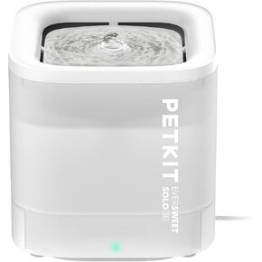 PETKIT نافورة مياه لاسلكية جديدة للكلاب والقطط، نافورة مياه للحيوانات الأليفة هادئة ومضادة للجفاف مع مضخة لاسلكية للقطط/الكلاب الداخلية-1.85 لتر