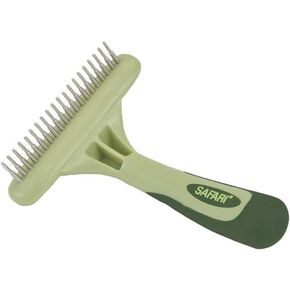 Coastal - Safari - Dog Undercoat Rakes, Rotating Pin Undercoat Rake, One Size (6.25" L x 4.5" W) in Saudi Arabia