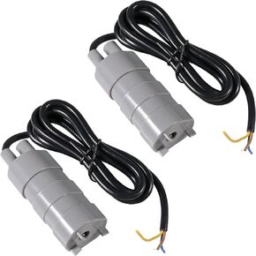 2pcs Mini Submersible Water Pump DC 12V Micro Water Pump 840L/H High Flow Pumps for Aquarium Fish Tank Fountain