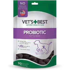 Vet's Best Probiotic Soft Chews for Dogs, Digestive Aid, 90 Day Supply in Saudi Arabia