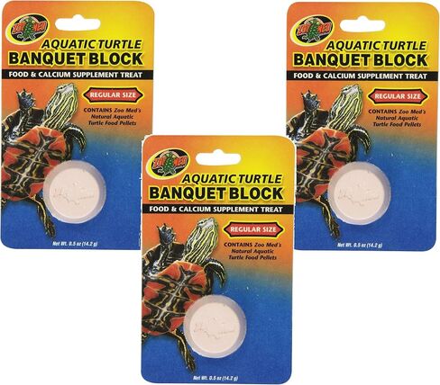 (3 Pack) Zoo Med Aquatic Turtle Banquet Blocks in Saudi Arabia