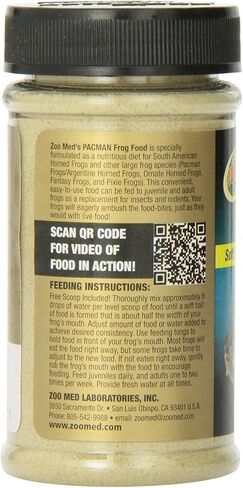 Zoo Med Pacman Frog Food (2-Ounce) in Saudi Arabia