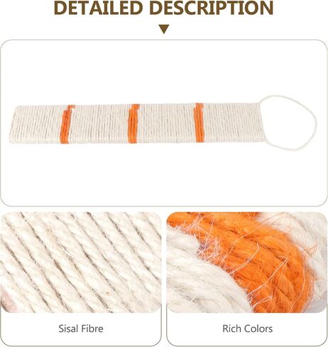 TEHAUX Cat Nip Cat Scratcher السيزال المعلق للقطط وسادة الخدش الزاوية القط خدش حصيرة القط لعبة الخدش للمنزل (لون عشوائي) القط خدش الورق المقوى in Kuwait