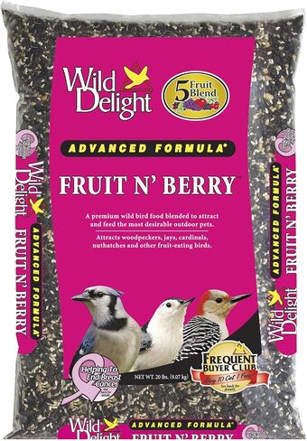 Wild Delight Fruit N' Berry Bird Food, 5 lb in Kuwait